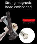 Telescoping Magnetic Pickup Tool 30 Inch Extendable Reach With Non Slip Grip And Extra Strong Magnet And 8 Pound Pull for screws.