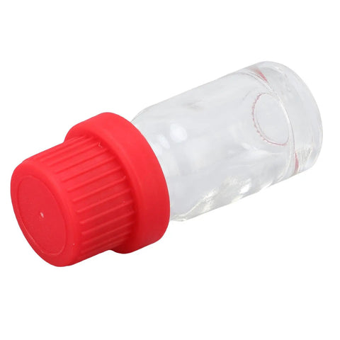 Glass Watch Lubricant Bottle With Mesh Basket For Precision Oil Application And Storage Leak Evaporating Container