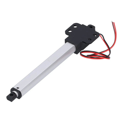 Mini 4 Inch Stroke Linear Actuator 20N 12V DC Travel Speed 30 Millimeters Per Second Aluminum Tube Limit Switch Compact Micro Motor