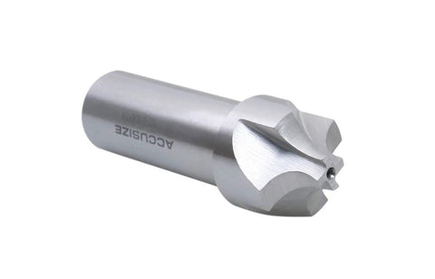 5/16 Inch Radius Corner Rounding End Mill Pro Grade HSS Right Hand Cut 7/8 Inch Shank 1-1/8 Inch Cutter Diameter 3-1/2 Inch Overall Length Formed Radius Cutter For Milling Rounded Corners