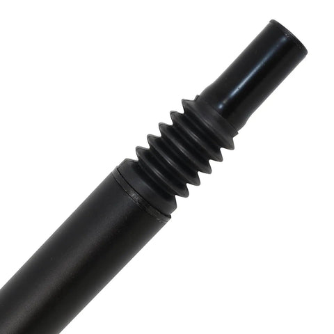 Close-up of Shock Absorbing 31.8mm Seat Post For E Bikes 350mm Length Aluminum Alloy With Anodized Housing showing spring mechanism.