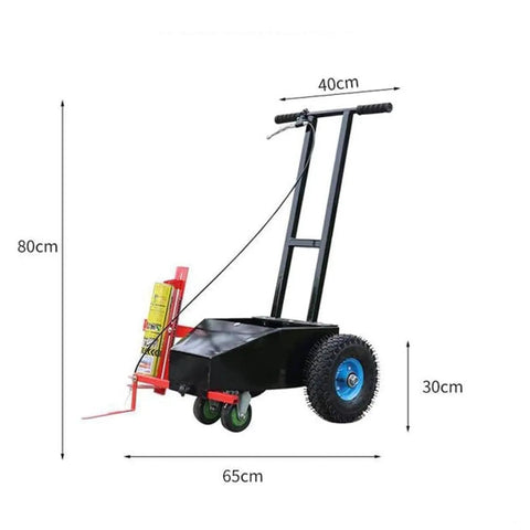 Striping Machine Floor Tape Applicator Workhorse For Factory And Warehouse Use, 840 ml steel line marker, 65x80x30 cm