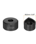 22mm Sheet Metal Punch Kit Heavy Duty Workhorse Bearing Steel Manual Knockout Punch with precise holes for metal plates and sinks
