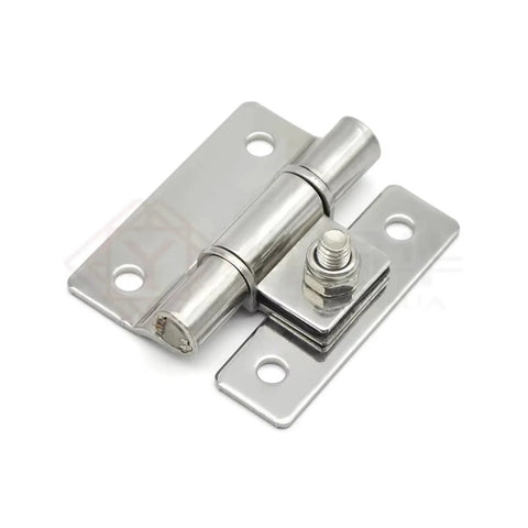 Stainless Steel Torque Door Hinge Friction Damping Free Stop Hinge M2.5x5 T Hinge for Precise Positioning DIY Metalworking Hardware