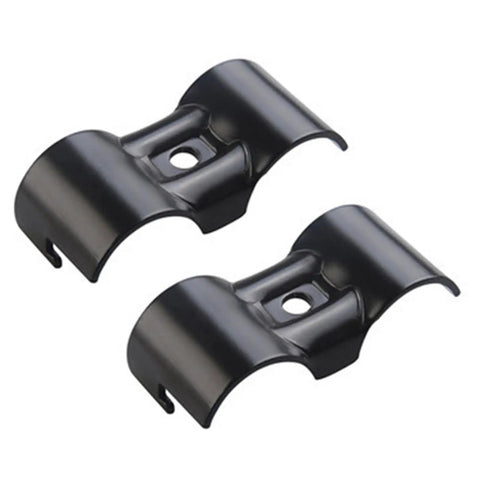 10 Pack Black Double Port Parallel Pipe Clamps For 28mm Lean Tubes Heavy Duty Carbon Steel Tube Connectors Built Ridiculously Tough Dead Nuts Tight Grip With Hex Wrench