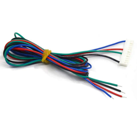 Beefy Nema 23 Stepper Motor 57x56mm cable, 4-lead 80cm, wires for 3D printers, CNC, robotics projects, colorful connection harness