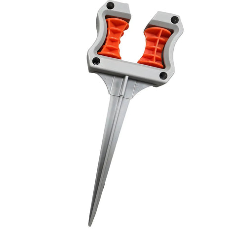 Easy Install Garden Hose Guide Spikes Top Roller No Tools Boost Irrigation Efficiency Quick Hose Positioning Lawn Spikes Holder