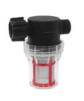 Garden Hose Filter With Quick Connect No Fuss Install Three Quarters Inch GHT Thread Sediment Trap For Irrigation Drip Systems