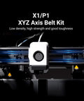 Anti Slip Lab X1 X1S P1P P1S X Y Z Axis Synchronous Belt With Fiberglass Reinforced Rubber For X1 Series 3D Printers, Dust Repelling Surface, 1142mm Or 1442mm Length, Easy Drop In Replacement X1/P1 XYZ Axis Belt Kit