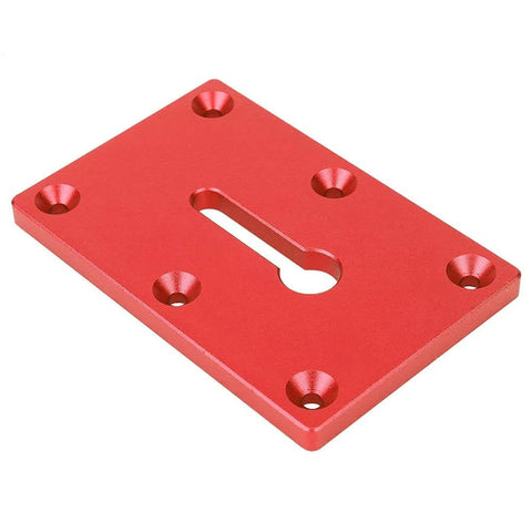 Locking Pliers Mounting Plate For Secure Workholding On Your Workbench Heavy Duty Aluminum 6061 Alloy Vise Jig In Red