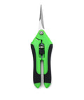 1 Pack Garden Scissors And Shears 6.4 Inch Steel Pruners With Green Handle for Clean Cuts