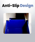 Anti-slip feature of 100 Drawer Nut And Bolt Organizer With Alloy Steel Frame And ABS Drawers, 26 Inch Long By 9 Inch Wide By 46 Inch High