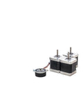 Next Gen CoreXY 3D Printer Kit With Bulletproof Enclosed Aluminum Frame And Hella Smooth Motion Control Plus Zero Drama Cable Routing Designed For Killer Prints And Stressless Workshop Upgrades Around A 250 Millimeter Build Volume stepper motors set with wiring for precise movement.