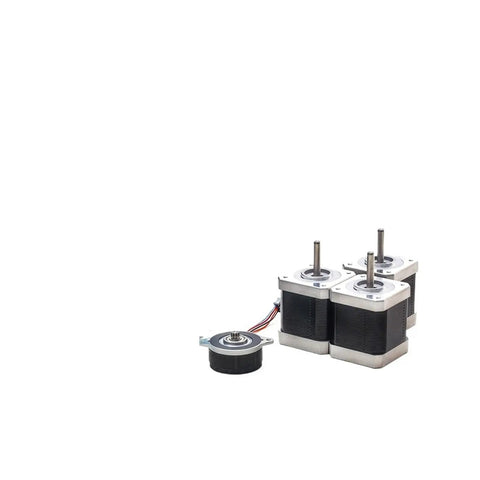 Next Gen CoreXY 3D Printer Kit With Bulletproof Enclosed Aluminum Frame And Hella Smooth Motion Control Plus Zero Drama Cable Routing Designed For Killer Prints And Stressless Workshop Upgrades Around A 250 Millimeter Build Volume stepper motors set with wiring for precise movement.