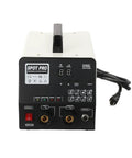 Front view of Spot Welder Dent Repair Kit For Auto Body 110V 3800A High Power Weld Tool with control panel and power cord