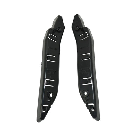 Front Bumper Bracket Retainers Left And Right Pair Top Shelf Quality Fits Like A Glove For Tesla Model Y 2020 Through 2023 heavy duty plastic brackets.