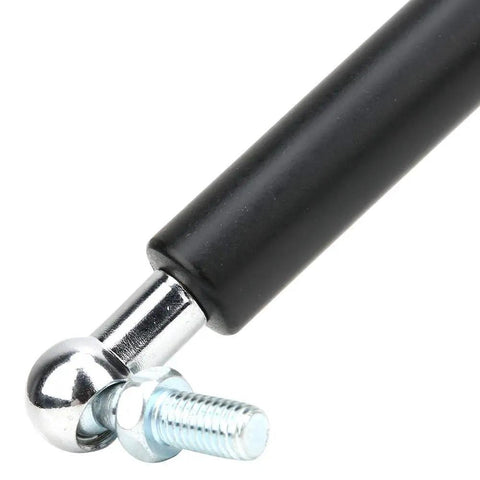 Heavy Duty Gas Strut With Ball Joint Lift Support 300N For Equipment Flip Lids 280mm Center Distance 100mm Stroke Durable Gas Spring Hydraulic Lift For Lids Cabinets Hatches chrome ball joint and mounting bolt