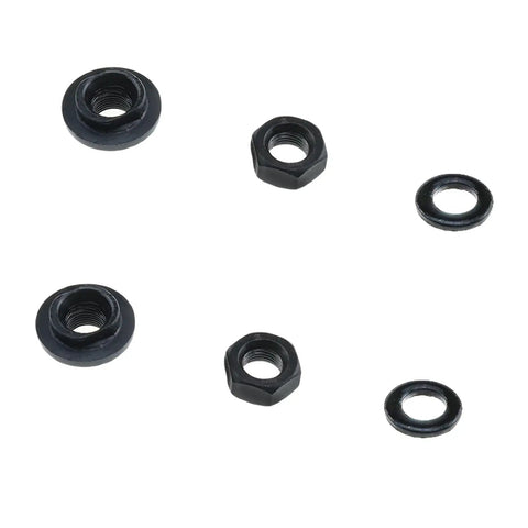 Three Eighths Inch Bicycle Rear Axle Kit With 175 Millimeter Length And Conical Lock Nuts, 26 TPI Thread, Lightweight, Durable Hub Axle