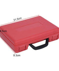 Red carrying case for Heavy Duty Snap Ring Pliers Set 11 Piece For Internal And External Circlip Rings Retaining Ring Removal Tools