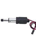 Dead Nuts Reliable Micro Linear Actuator DC 12V Motor With 10mm Stroke And 30N Grip Compact Electric Push Rod side view with wires.
