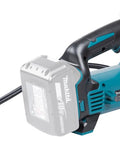 Cordless 18V Li Ion Inflator With Digital Backlit Gauge for Quick On The Go Inflation, Auto Stop, LED Work Light, visible side view