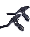 1 Pair Universal Aluminum Bicycle Brake Levers For Mountain Road Folding Bikes 22 Mm Clamp Diameter Lightweight Durable Replacement Parts