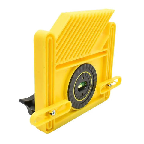 Heavy Duty Featherboard With Built In Level And Quick Angle Finder Featuring Strong Magnetic Mount For Router Tables And Table Saws