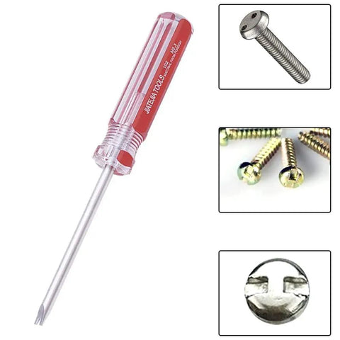 Magnetic U-Type Spanner Screwdriver With 1.7mm Tip And 3 Inch Shaft Perfect For Nail Pulling And Automotive Work This Heavy Duty Steel Tool Makes Fixing Things A Breeze For Any Serious Handyman Or Weekend Warrior On Call.