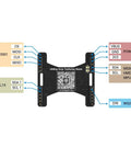 Drone Positioning Module With Optical Flow And ToF Sensor For Rock Solid Height Hold And Indoor Positioning VL53L1X And PMW3901 board layout