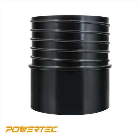 4 Inch Quick Connect Splice Fitting For DWV PVC Pipe To 4 Inch ID Flexible Hose With Left Hand Threaded End