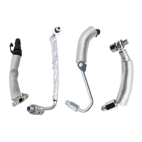 Turbo Oil Return Drain Line And Oil Feed Pipe Kit For 1.4L Turbo Chevy Cruze Sonic Trax And Buick Encore 2011 To 2021 Replacement Part