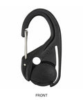 Front view of Cam Jam Rope Tightener Set For Tents, Easy Rope Length Adjustment and Tension, Quick Cord Fastener