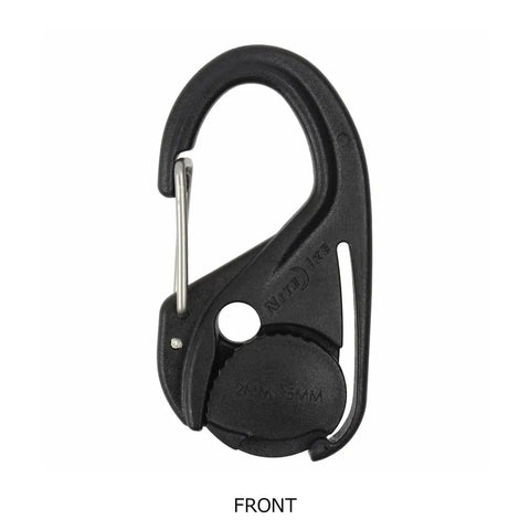 Front view of Cam Jam Rope Tightener Set For Tents, Easy Rope Length Adjustment and Tension, Quick Cord Fastener