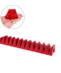 12 Piece Modular Wrench Storage Rack Tool Organizer Space Saving Plastic Tray in hand and on surface