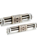 Heavy Duty Rodless Sliding Table Cylinder MXY12 Pneumatic Actuator featuring slick glide mechanics with a solid build.