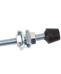 Heavy Duty Toggle Clamp With Adjustable Opening For Woodworking And Mechanical Projects featuring threaded rod and rubber pad