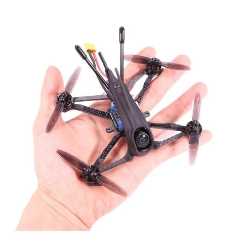 Hand holding 65mm Toothpick Frame Kit For FPV Racing Quadcopter Freestyle Ultra Lightweight 19g Carbon Fiber Frame With 3mm Bottom Plate