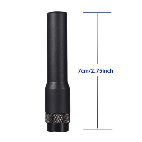 Two Pack Omni Directional Dual Band Ham Radio Antenna For VHF UHF 136 To 174 And 400 To 470 MHz With SMA Male Connectors, 7cm length view