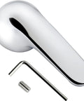 Chrome Replacement Metal Lever Handle Kit For 1300 And 1400 Series Tub Faucets No Fuss Easy Install Replacement Handle Part