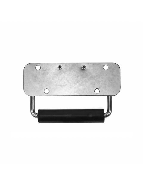 Spring Handle Case Stainless Steel Case Handles 4-Pack, Rubber Grip