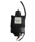 High Output Linear Motor P57H42-3.25-141 2306-00021 shown from the front with wires, compact design for robotics automation.