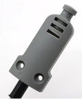 Silent Slam Free Cabinet Door Stoppers And Damper With Soft Close Push Type Catch, gray design for heavy doors, secure and silent.