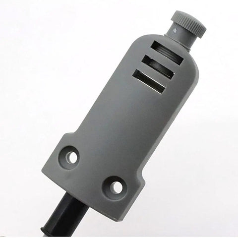 Silent Slam Free Cabinet Door Stoppers And Damper With Soft Close Push Type Catch, gray design for heavy doors, secure and silent.