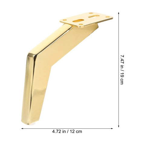 Sturdy Metal Furniture Feet Replacement Legs for Sofa, Cabinet, Coffee Table and More, Anti Deformation No Wobble Design, Easy Install