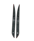Driver Passenger Pair Red Rear Bumper Reflectors For Tesla Model Y 2020 To 2023 sleek red markers for easy installation.