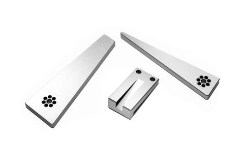 Optic Leveler Combo Scope Mounting Tool for Precise Leveling in Rings or One Piece Mounts with Base and Small and Large Wedges