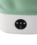 Control panel of the Super Portable 12L Mini Washing Machine And Foldable Spin Dryer with timer options for efficient use.