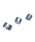 3 Piece Dimple Die Set For Metal Fabrication Includes 1/2 Inch, 3/4 Inch, And 1 Inch Dies CNC Machined From Premium Cr Steel