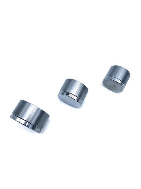 3 Piece Dimple Die Set For Metal Fabrication Includes 1/2 Inch, 3/4 Inch, And 1 Inch Dies CNC Machined From Premium Cr Steel