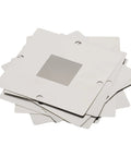 Stack of ten stencils for 90Mm BGA Reballing Station Metal Table Clamp Soldering Holder With Ten Stencils For PCB Repair, Chip Rework, Motherboard Welding And Electronics Manufacturing, Durable Metal Build For Precise Alignment And Easy Setup